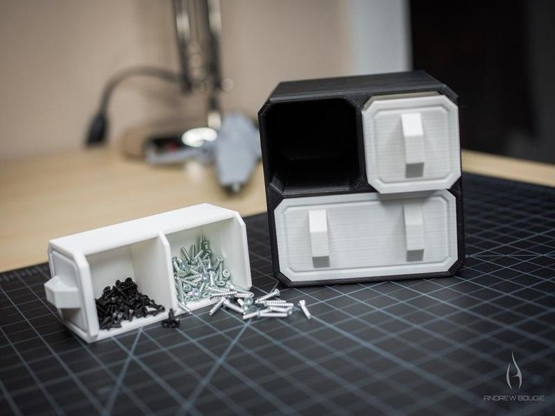 SciFi Small Part Storage Crates