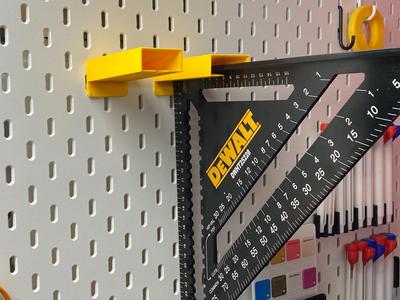 Woodworking Speed Square holder for Ikea Skadis