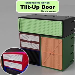(Stackable Series) - Tilt Up Door Box