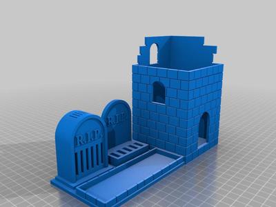 Graveyard Desk Organizer 