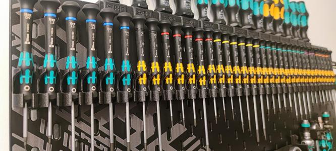 Skadis Holder for Wera Kraftform Micro Screwdriver