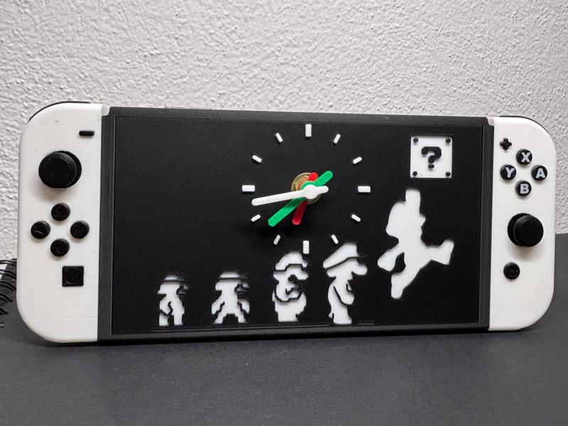 Nintendo Switch Clock
