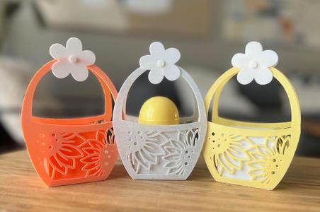 Easter Sunflower Treat Basket
