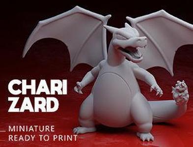 Charizard - Pokemon - 3D Ready to Print