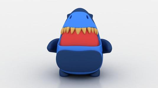SHARK FISH TOY 3D PRINTABLE MODEL