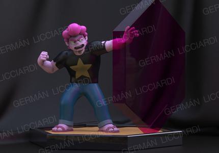 Steven Universe Future -attack pose