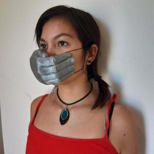 HAND MASK  COVERS MOUTHS (CORONAVIRUS )