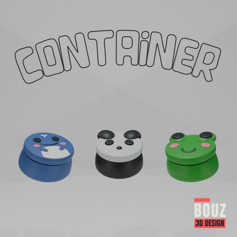 CONTAINERS-WHALE-PANDA-FROG