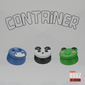 CONTAINERS-WHALE-PANDA-FROG