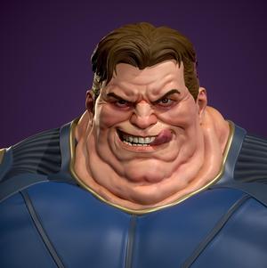Blob X-Men stl file