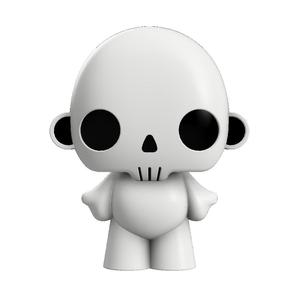 Death Hug 3D Printable Art Toy Figure for Personal Commercial