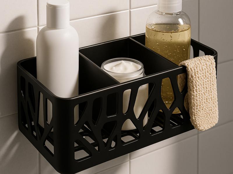 Shower Caddy - Organic Design with 4 Compartments