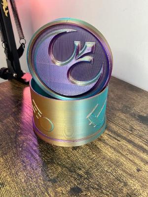 Star Wars Rebel Alliance Trinket Box – 3D Printed Dice Vault or Organizer   