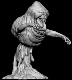 Slimer Statue - Ghostbusters - 3D Print File 