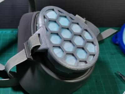 Filter cassette for 3M 3200 Gas Mask