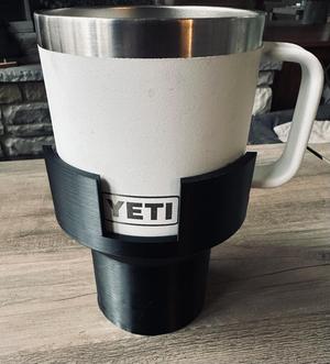 Parametric Yeti Rambler Cup Holder Adapter
