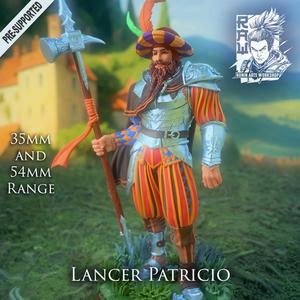 Patricio the Lancer - landsknecht style guard