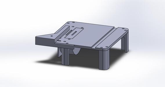 Fully printable Dremel table saw