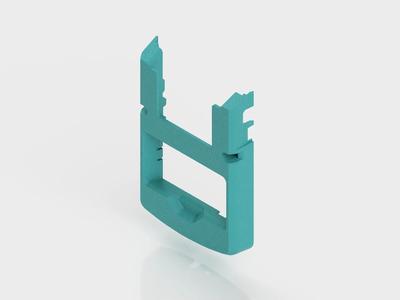 Cartwork Mod for GBC Rear Lower   