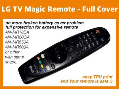 TV LG Magic Remote - full cover for "old remote"