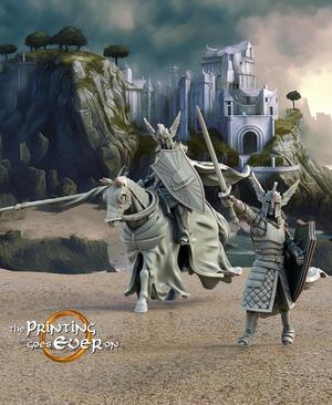 Swan Prince - On Foot and Mounted
