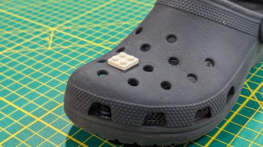 LEG0 Brick Croc Charm 
