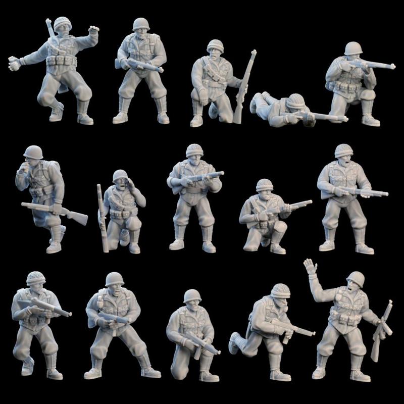 US Infantry - WWII US Soldiers Kickstarter