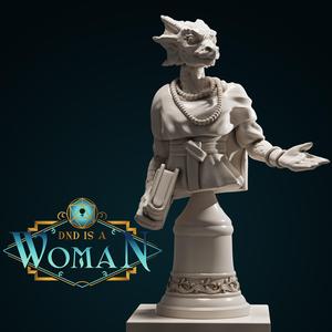 Dragonborn Sorcerer - Curiphaias - Bust