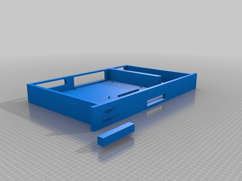 1U Rack Case(Mini ITX, 2.5" SSD)