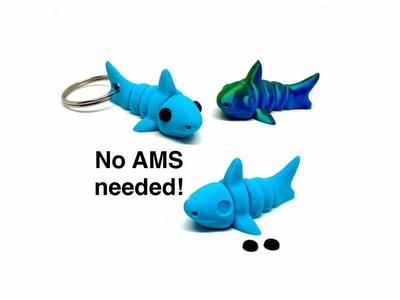 Mini Shark – No AMS, also as keychain! 