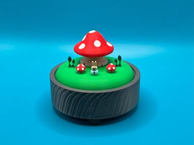 Bunny Music Box Kit-K014