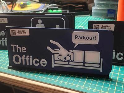 Funny Desk Signs (Including "The Office"