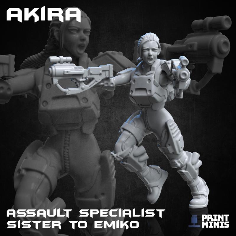 Akira - Assault Specialist - Automata Collection
