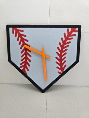 Home Plate Clock   