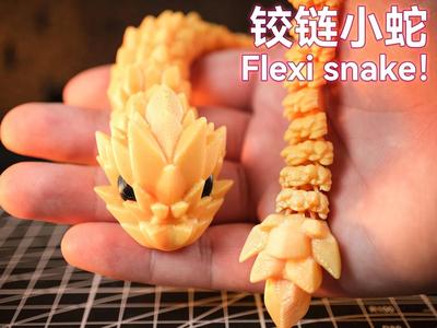 Cool & Cute Hinge-Jointed Snake Flexi Toy   