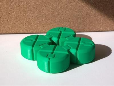 4 leaf clover Fidget Cube Pnp