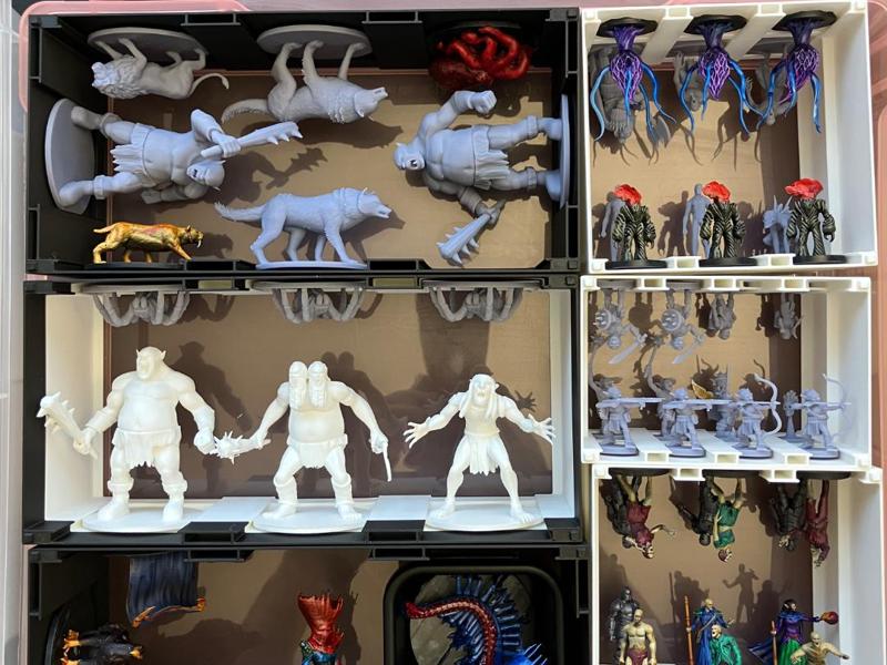D&D Miniatures Organizer System fast to print