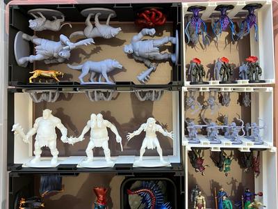 D&D Miniatures Organizer System fast to print