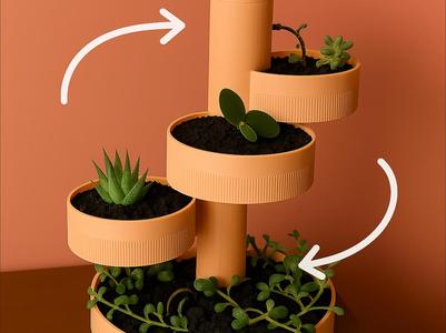 Stackable and Modular Pot System
