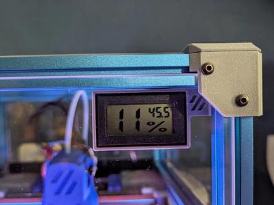 1515 extrusion thermometer hygrometer mount   