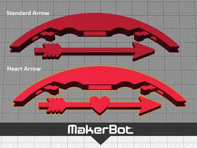 Bow and Arrow - Shoot an arrow / Valentines Day Heart Arrow up to 5 metres!
