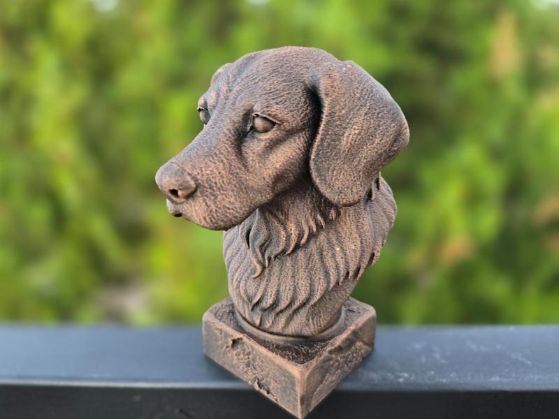 BRITTANY SPANIEL BUST 