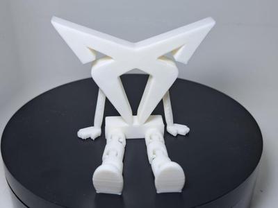 Cupra logo with flexi legs