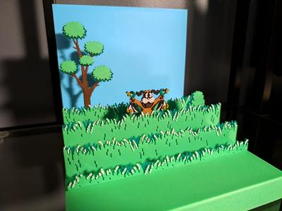 Duck Hunt Diorama