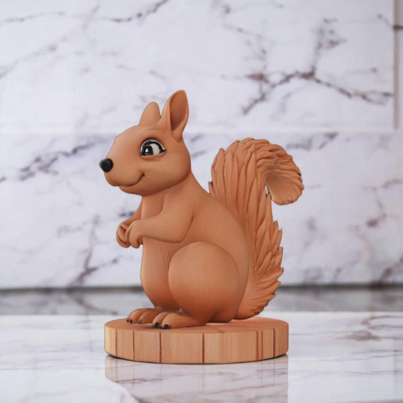 Carved Squirrel