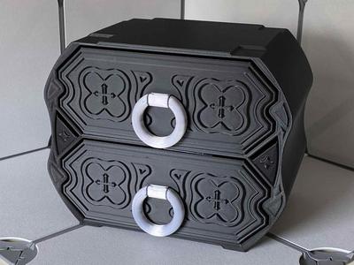 Gothic Cabinet - Stackable Drawers