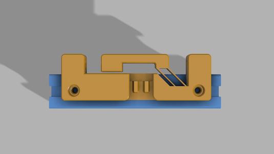 Print-in-place stackable filament jam and break detectors/sensors