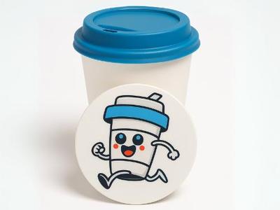 Coffee to Go Coaster