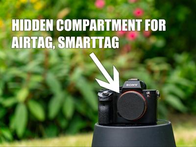 Sony E-Mount Cap - SecretRoom for AirTag &SmartTag