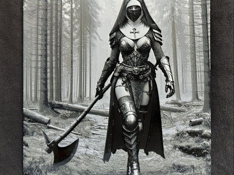 Nun HueForge
